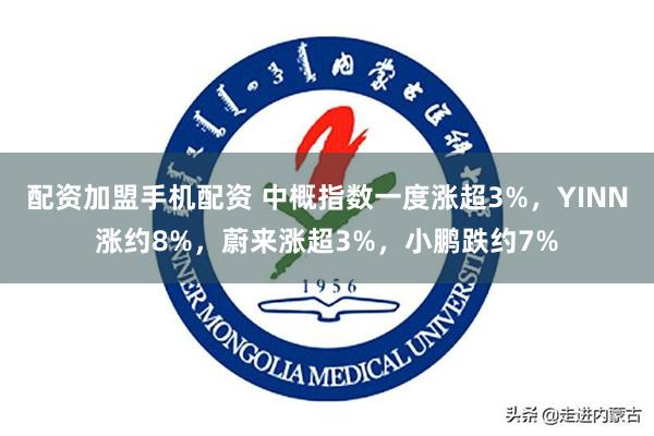 配资加盟手机配资 中概指数一度涨超3%，YINN涨约8%，蔚来涨超3%，小鹏跌约7%