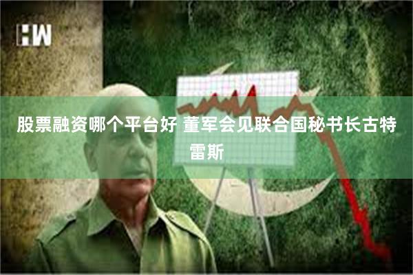 股票融资哪个平台好 董军会见联合国秘书长古特雷斯